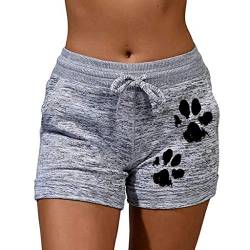 RYTEJFES Damen Boxershorts Unterwäsche Baumwolle XXL Weit Locker Boxershorts Hotpants Kurze Hose Radlerhose Sporthose Jogginghose Sport Shorts Gym Haremshose Stoffhose Sommerhose Freizeithose Gym von RYTEJFES