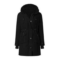 RYTEJFES Damen Fleecejacke Ohne Kapuze Lang Blau Grün Gr. 48 Weiß Übergang Jacke Winterparka Steppjacke Fleecejacke Steppmantel Sweatjacke Übergangsmantel Winterjacke Wintermantel Trachtenjacke @ von RYTEJFES