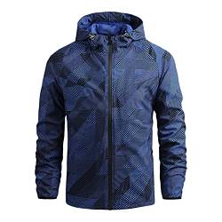 Regenjacke Herren Wasserdicht Atmungsaktiv - Regenjacke Herren Wasserdicht Atmungsaktiv Fahrrad Leicht Sommer 4Xl M S Regenjacke Windbreaker Regenmantel Jacke Fahrradjacke Regenponcho Sommerjacke # von RYTEJFES