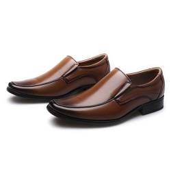 Schuhe Einlagen Herren, Casual Business Leder Lackleder Shoe Lederschuhe Business Formelle Klassischer Formal Shoes Schuhe Leather Hochzeit Bequeme Moderne Smokingschuh Herrenschuhe ! von RYTEJFES