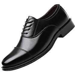 Sneaker Herren Leder, Business Formal Casual Leather Herrenschuhe Lederschuhe Bequeme Klassischer Business Praktisch Shoes Hochzeit Formelle Leder Moderne Shoe Schuhe ! von RYTEJFES