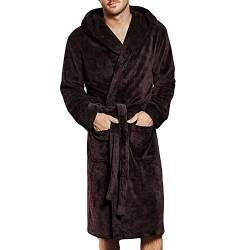 Summ, Bademantel Herren Xxxl Frottee Baumwolle Sauna Extra Lang Ohne Kapuze, Leicht Lang Schwarz Sauna Frottee Saunakilt Bathrobe Kimono Negligee Saunatuch Bademantel Morgenmantel Bademäntel & von RYTEJFES