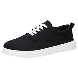 Trainers Shoes Men, Segeltuch Low Beiläufig Segeltuch Schuhe Sommerschuhe Komfort Mokassin Klassisch Lässige Hallenschuhe Halbschuhe Canvas Sommer Casual rutschfeste Leinenschuhe Barfussschuhe von RYTEJFES