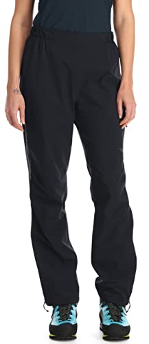 Rab Firewall Pants Womens QWH 35 blk Black S von Rab