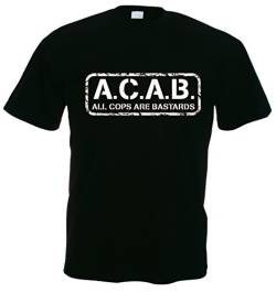 A.C.A.B. All cops Are Bastards T-Shirt von Racker-n-Roll
