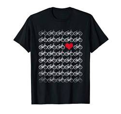 Fahrrad Liebe T-Shirt von Rad Fahrradfahrer Shirts