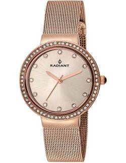 Radiant Damen Analog Quarz Uhr mit Edelstahl Armband RA401209 von Radiant