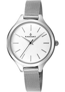 Radiant Damen Analog Quarz Uhr mit Edelstahl Armband RA412201 von Radiant