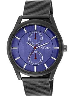 Radiant Herren Analog Quarz Uhr mit Edelstahl Armband RA407703 von Radiant