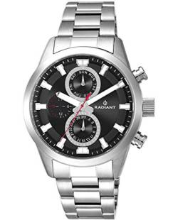 Radiant Herren Analog Quarz Uhr mit Edelstahl Armband RA479702 von Radiant