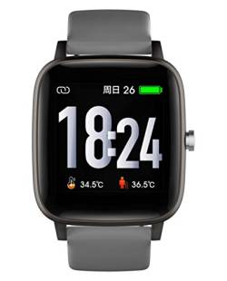 Radiant - Queensboro-Kollektion - Smartwatch, Smartwatch mit Pulsmesser, Blutdruckmessgerät, Schlafmonitor und Digital-Aktivitätsarmbandfunktion. Für Männer und Frauen. Kompatibel mit Android iOS. von Radiant