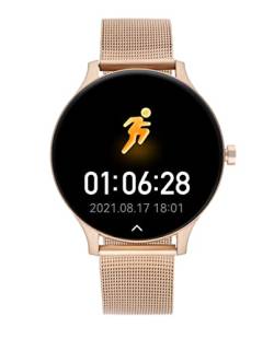 Radiant - San Diego Kollektion - Smartwatch, Smartwatch mit Pulsmesser, Blutdruckmessgerät, Schlafmonitor und Digital-Aktivitätsarmbandfunktion. Für Männer und Frauen. Kompatibel mit Android iOS. von Radiant