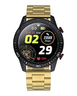 Radiant Smartwatches Fashion für Herren RAS20502, Gold, Armband von Radiant