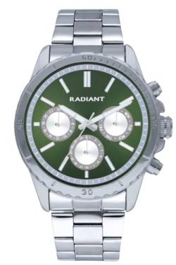Radiant Tech Herren-Armbanduhr Analog Quarz mit Edelstahl-Armband RA640702 von Radiant