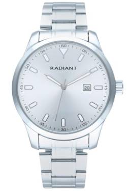 Radiant Victory Herren-Armbanduhr Analog Quarz mit Edelstahl-Armband RA638201 von Radiant