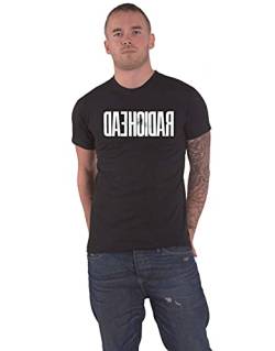 RADIOHEAD T Shirt Daehoidar Band Logo Nue offiziell Herren Schwarz von Radiohead