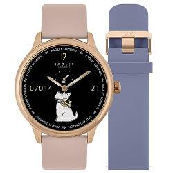 RADLEY Damen Digital Quarz Uhr mit Leder Armband RYS19-2130-SET von Radley