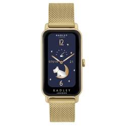RADLEY Damen Digital Quarz Uhr mit Polyester Armband RYS21-4014, Pale Gold, Armband von Radley