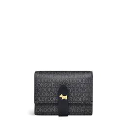 RADLEY London Arlington Court Geldbörse mit charakteristischem Logo, mittelgroß, Schwarz, Mittelgroße Geldbörse von Radley