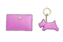 RADLEY London Fortune Street Leder-Schlüsselanhänger, klein, in Geschenkbox, Pink, rose, S, Klassisch von Radley