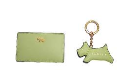 RADLEY London Fortune Street Leder-Schlüsselanhänger, klein, in Geschenkbox, grün, S, Klassisch von Radley
