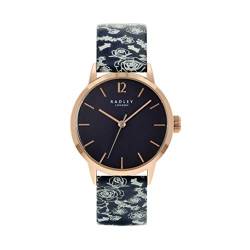 Radley Damen Analog Quarz Uhr mit Leather Armband RY21250A von Radley