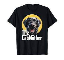 The Lab Mother Black Labrador Retriever Mama Hund Mama T-Shirt von Raf THE ARTIST Designs
