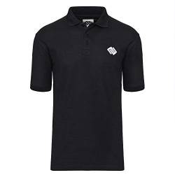 Raff & Taff Herren Poloshirt Polohemd Shirt Basic Polo Kurzarm (Schwarz, L) von Raff&Taff