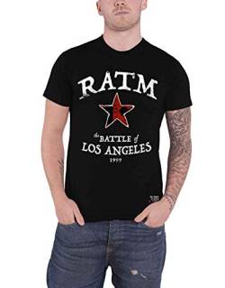 Rage Against The Machine T Shirt Battle Star Band Logo Nue offiziell Herren von Rage Against The Machine