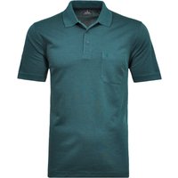 Ragman Leichtes Poloshirt mit Streifen und Brusttasche von Ragman