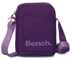 Bench City Girls Damen und Herren Mini Bag Umhängetasche Tasche Handtasche Schultertasche Crossbody-Tasche, violett lila, 19 x 14 x 5 cm von Ragusa-Trade