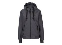 Funktionsjacke RAGWEAR "NUGGIE OMBRE O" Gr. M (38), grau (dark grey) Damen Jacken Übergangsjacken von Ragwear