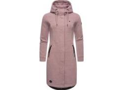 Kurzmantel RAGWEAR "Letti Long" Gr. 4XL (48), lila (mauve) Damen Mäntel Kurze von Ragwear