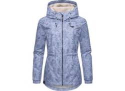 Outdoorjacke RAGWEAR "Dankka Spring" Gr. XL (42), blau Damen Jacken Outdoorjacken von Ragwear