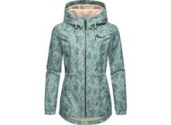 Outdoorjacke RAGWEAR "Dankka Spring" Gr. XXL (44), blau (ocean) Damen Jacken Outdoorjacken von Ragwear