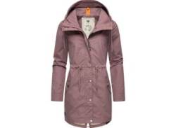 Parka RAGWEAR "Canny" Gr. 4XL (48), lila (mauve) Damen Jacken Lange von Ragwear