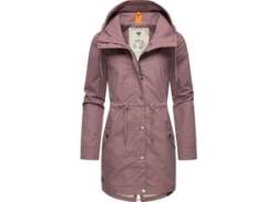 Parka RAGWEAR "Canny" Gr. XS (34), lila (mauve) Damen Jacken Lange von Ragwear