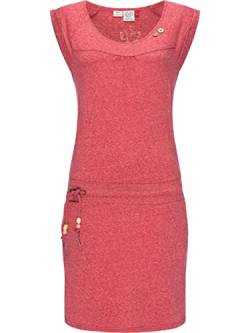 Ragwear Damen Kleid Sommerkleid kurz Penelope Red Melange21 Gr. XL von Ragwear