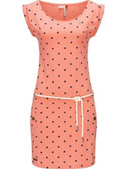 Ragwear Damen Kleid Sommerkleid kurz Tag Dots Coral21 Gr. L von Ragwear