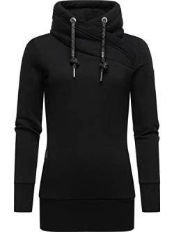 Ragwear Damen Pullover Longsleeve Sweatshirt Neska Black22 Gr. L von Ragwear