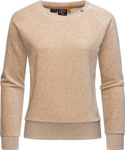 Ragwear Damen Pullover Sweatshirt in Cord-Optik Johanka Velvet Sand Gr. S von Ragwear