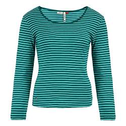 Ragwear Damen Shirt Longsleeve Langarmshirt Marceline, Farbe:Türkis, Größe:M, Artikel:-2020 deep Ocean von Ragwear
