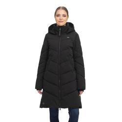 Ragwear Damen Steppmantel Rebelka black M von Ragwear