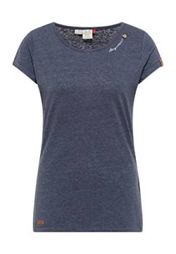 Ragwear Damen T-Shirt Mint 2211-10013 Navy 2028 Dunkelblau, Größe:S von Ragwear