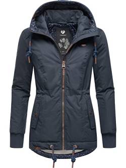 Ragwear Damen Winterjacke Outdoorjacke mit Kapuze YM-Danka Navy22 Gr. M von Ragwear