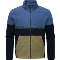 Ragwear Fleecejacke Lonndy Angesagte Herren Plüschjacke mit hohem Kragen von Ragwear