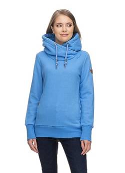 Ragwear GRIPY Bold Damen Frauen Kapuzenpulli,Kapuzenpullover,Hoodie,Pullover mit Kapuze,Blau,M von Ragwear