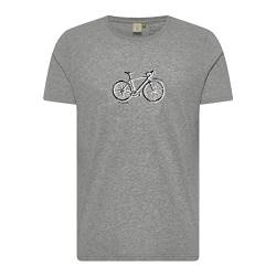Ragwear Herren T-Shirt Shirt Kurzarm Siril Organic GOTS, Farbe:Grau, Artikel:-3000 Grey, Größe:M von Ragwear