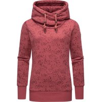 Ragwear Hoodie Gripy Flowery modischer Kapuzenpullover mit hohem Kragen von Ragwear