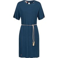 Ragwear Jerseykleid Kass stylisches Shirtkleid mit geflochtenem Gürtel von Ragwear